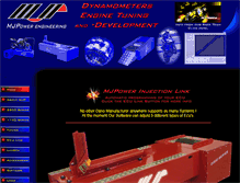 Tablet Screenshot of mjpdyno.com